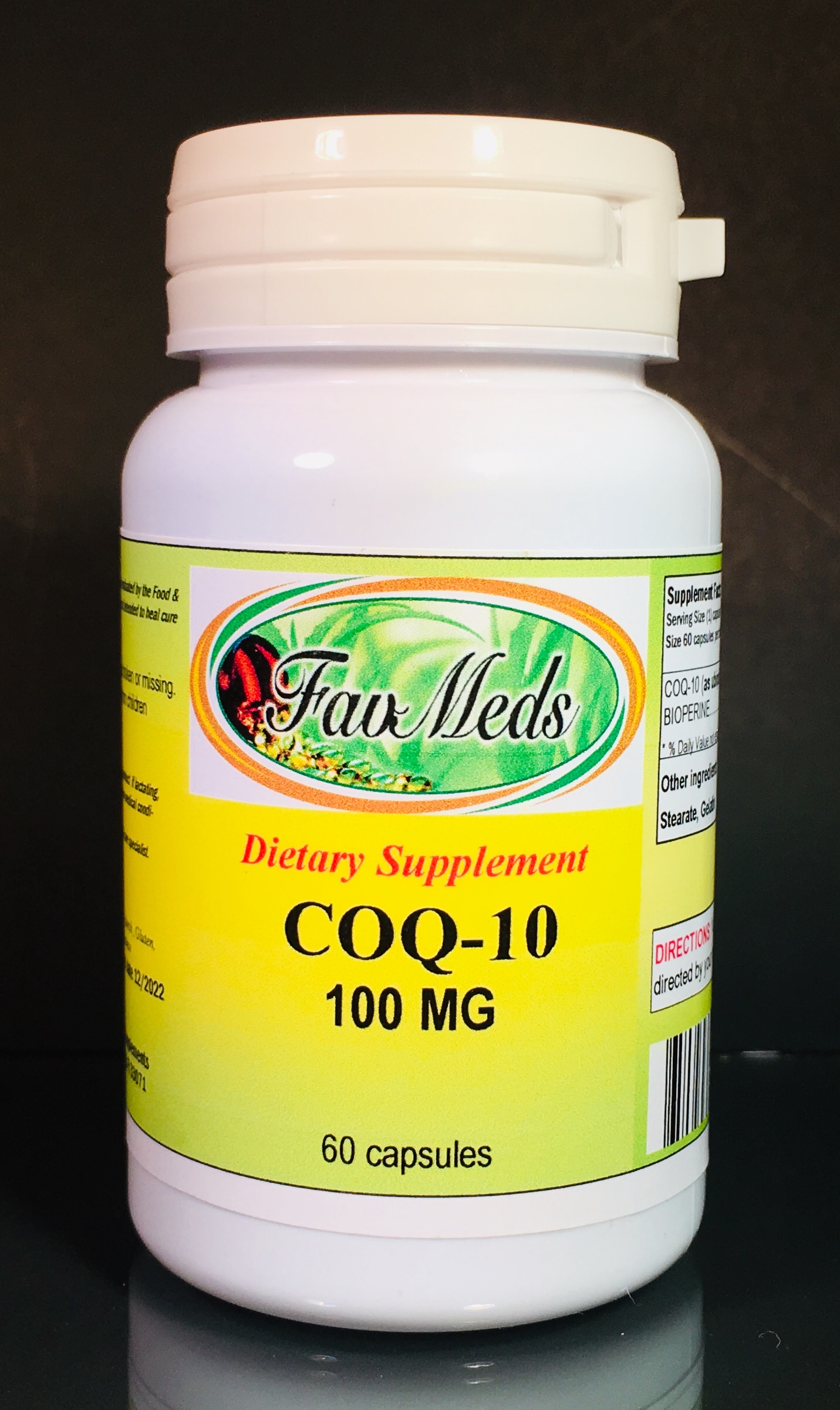 CoQ-10 100mg - 60 capsules